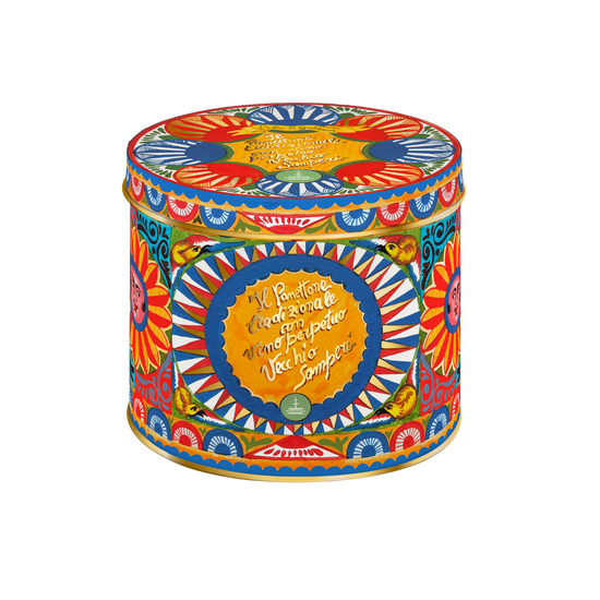 The Traditional Panettone with Perpetual Wine Old Samperi of Sicily | Dolce&Gabbana