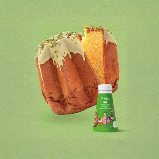 Pandoro con Pistacchio siciliano | Di Stefano