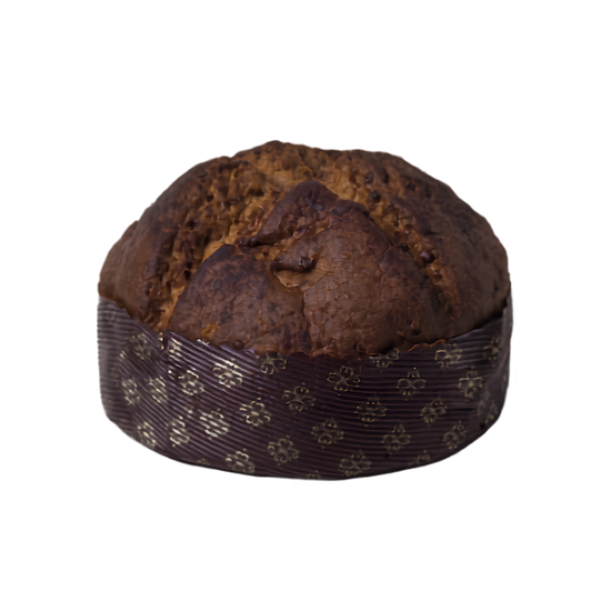 Sizilianischer Johannisbrot-Orangen-Schokoladen-Panettone Glutenfrei | Di Stefano