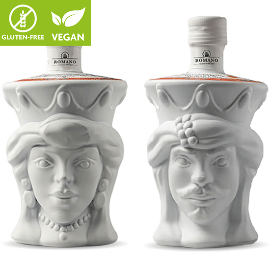 Olio EVO Nocellara dell’Etna DOP Testa di Moro bianca - Dolce Vita Shop - Romano - olio extravergine d&