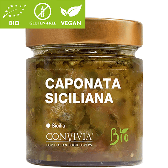 Caponata siciliana Biologica - Dolce Vita Shop - Convivia - Antipasto