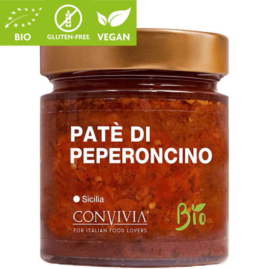 Patè di peperoncino Biologico - Dolce Vita Shop - Convivia - Antipasto