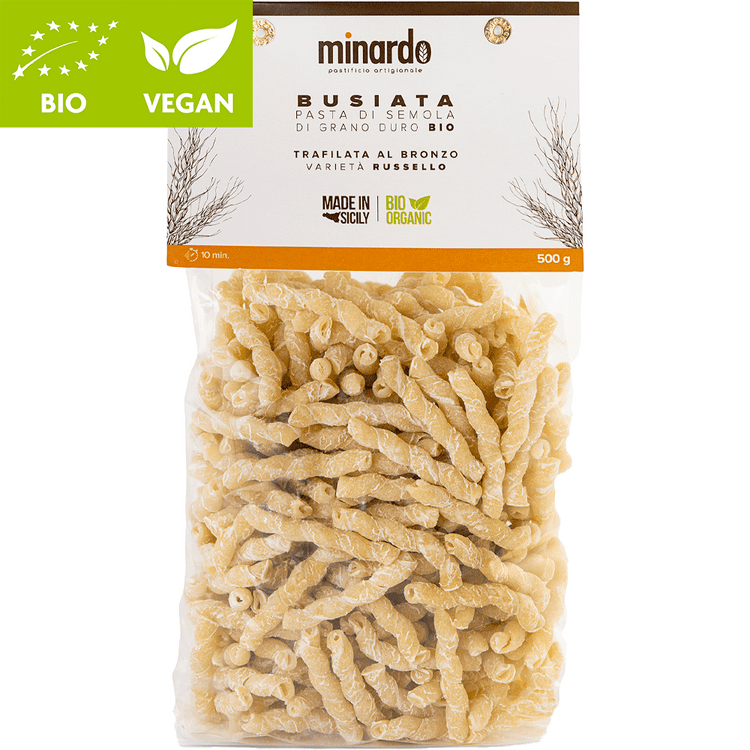 Busiate Russello Bio - Dolce Vita Shop - Minardo - Pasta di grano antico