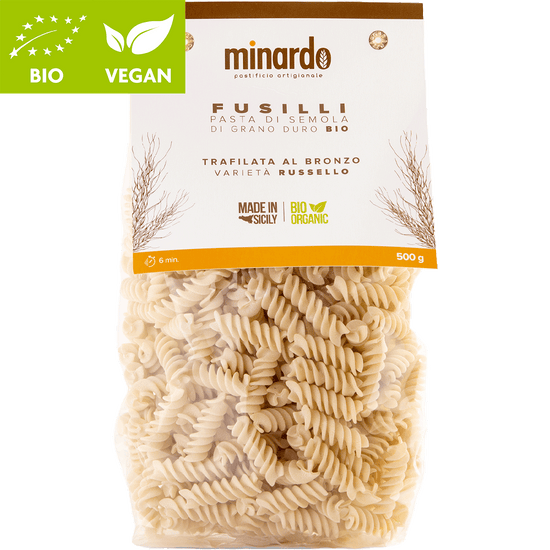 Fusilli Russello Bio - Dolce Vita Shop - Minardo - Pasta di grano antico