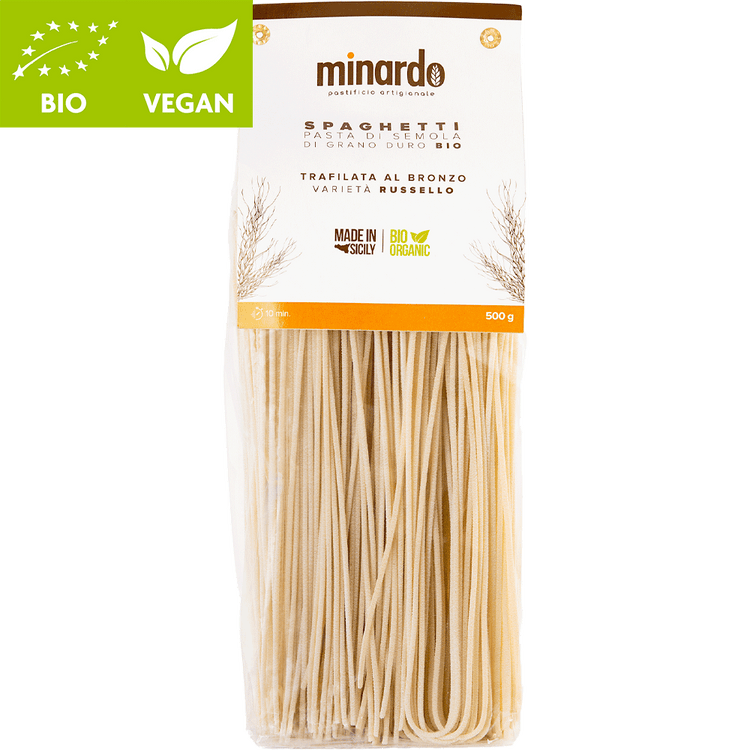 Spaghetti Russello Bio - Dolce Vita Shop - Minardo - Pasta di grano antico