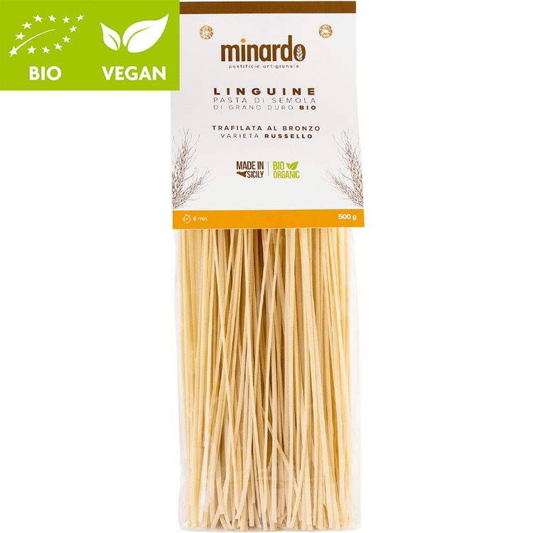 Linguine Russello Bio - Dolce Vita Shop - Minardo - Pasta di grano antico