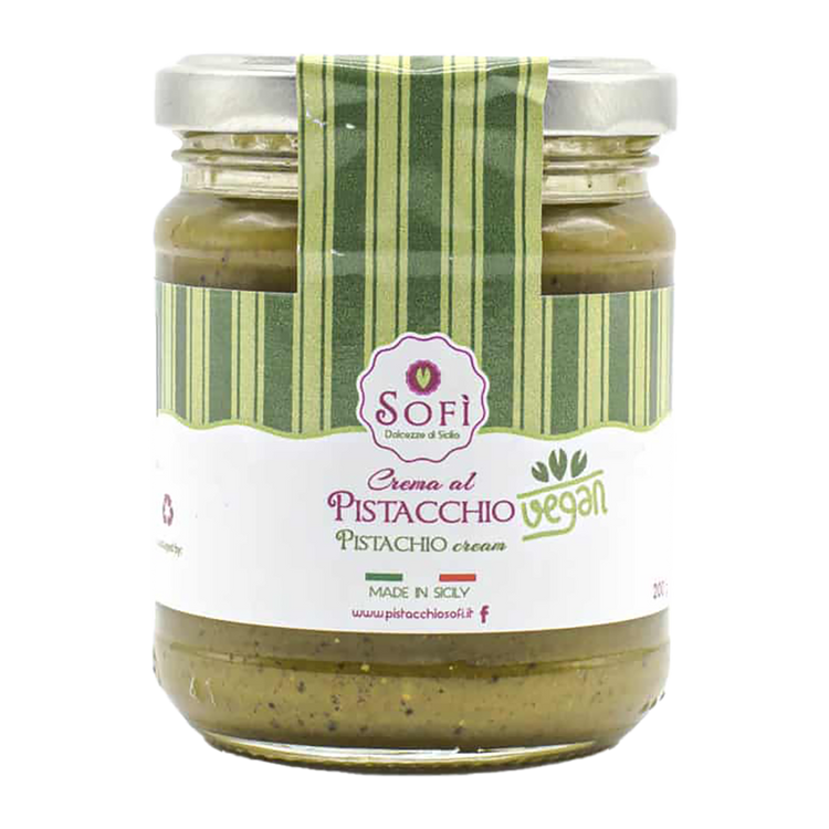 Crema di Pistacchio Vegana - Dolce Vita Shop - Sofì - Crema spalmabile