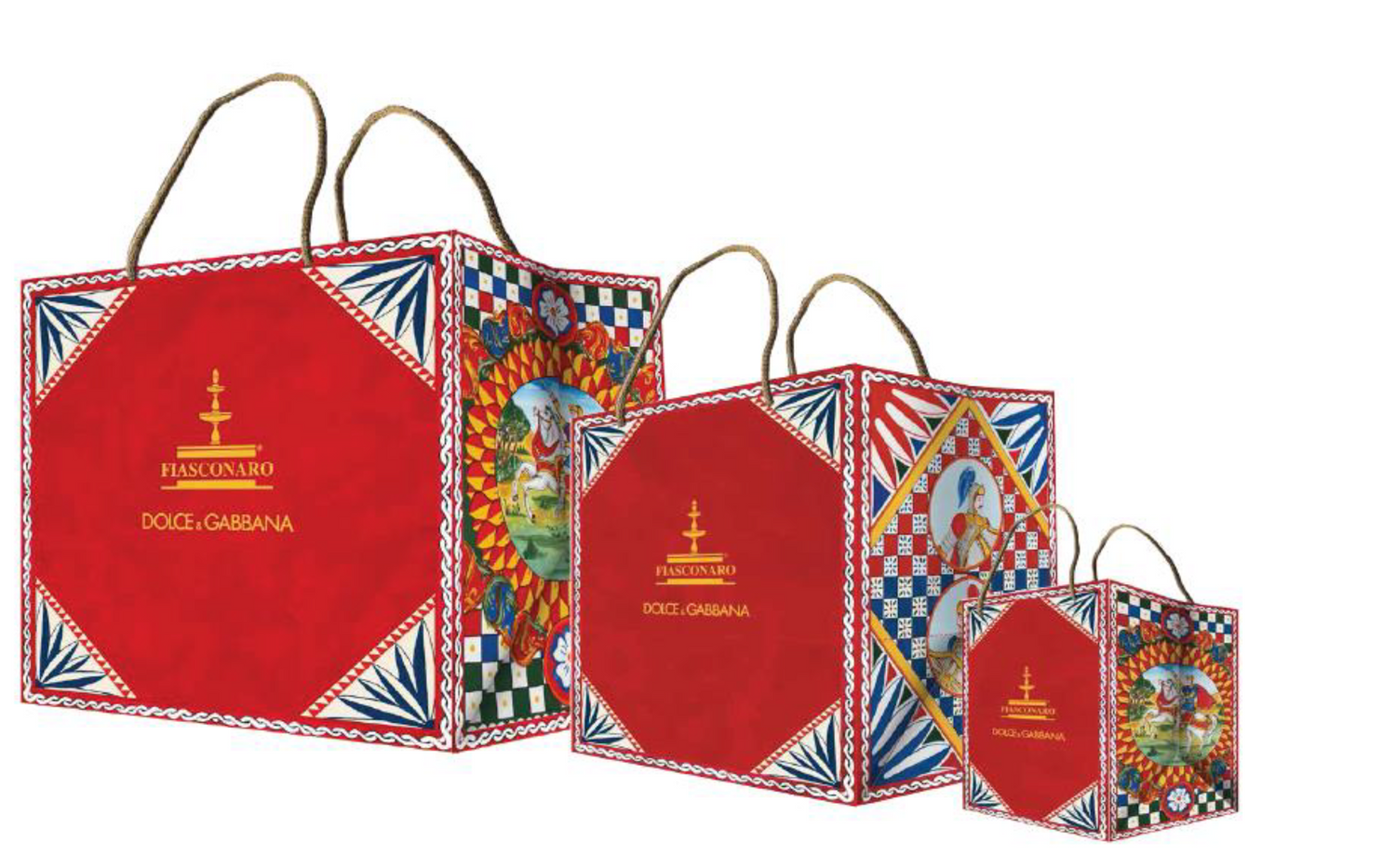 Panettone agli Agrumi e Zafferano di Sicilia Dolce&Gabbana - Dolce Vita Shop - Fiasconaro - Panettone