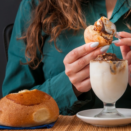 Brioche col tuppo e granita