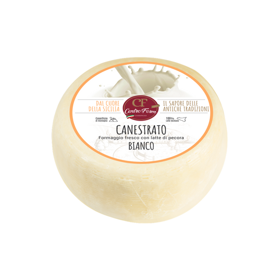 Canistratu : Pecorino sicilien blanc semi-affiné Canestrato