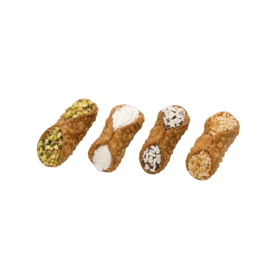 Cannoli ripieni di crema