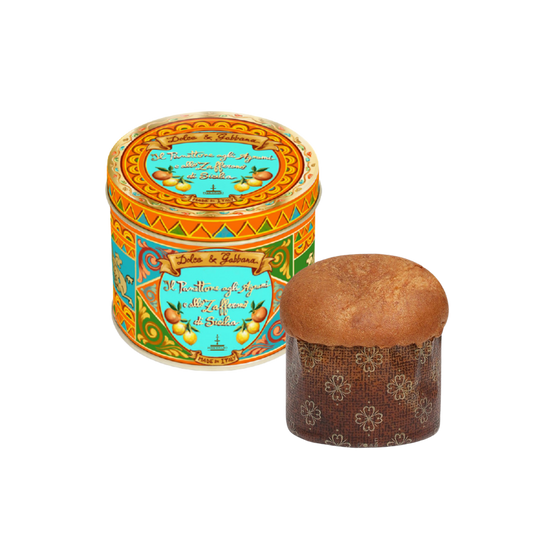 Citrus Fruit and Sicilian Saffron Panettone | Dolce&Gabbana