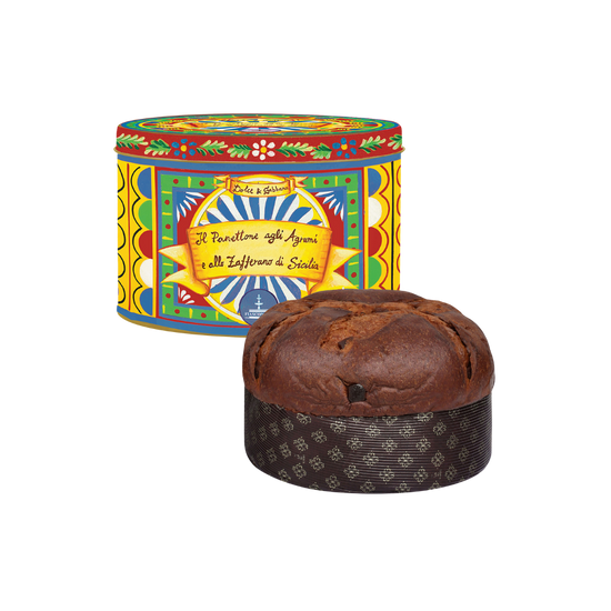 Citrus Fruit and Sicilian Saffron Panettone | Dolce&Gabbana