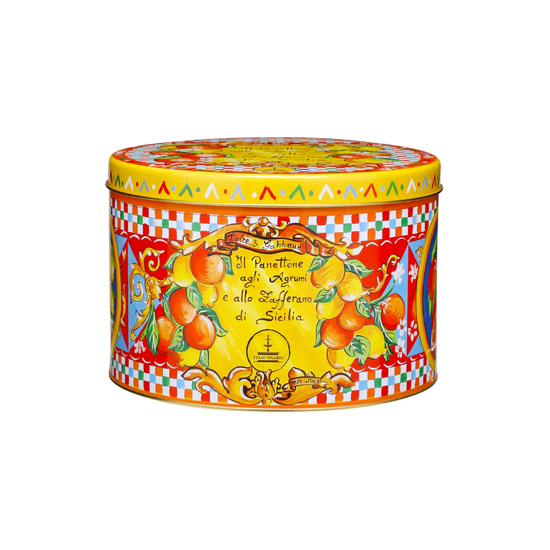 Citrus Fruit and Sicilian Saffron Panettone | Dolce&Gabbana