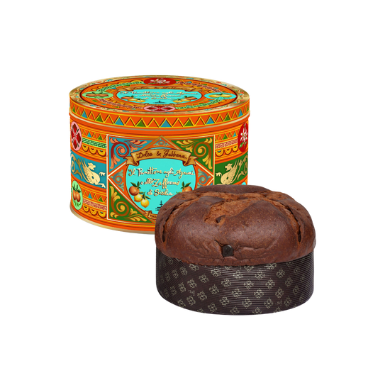Citrus Fruit and Sicilian Saffron Panettone | Dolce&Gabbana