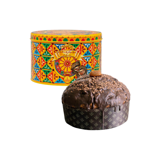Panettone with Glazed Chestnuts and Gianduia | Dolce&Gabbana