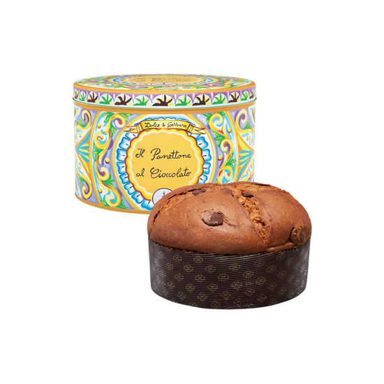 Panettone aus dunklem Teig mit Schokolade und Orange | Dolce&Gabbana