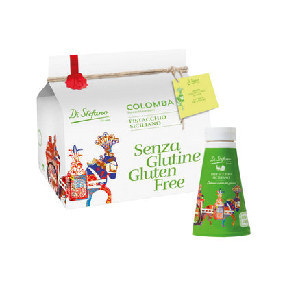 Colomba pistacchio con sac à poche gluten free| Di Stefano