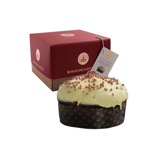 Panettone Rosa e Fico d&
