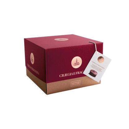 Panettone mit Kirschen und Erdbeeren | Fiasconaro