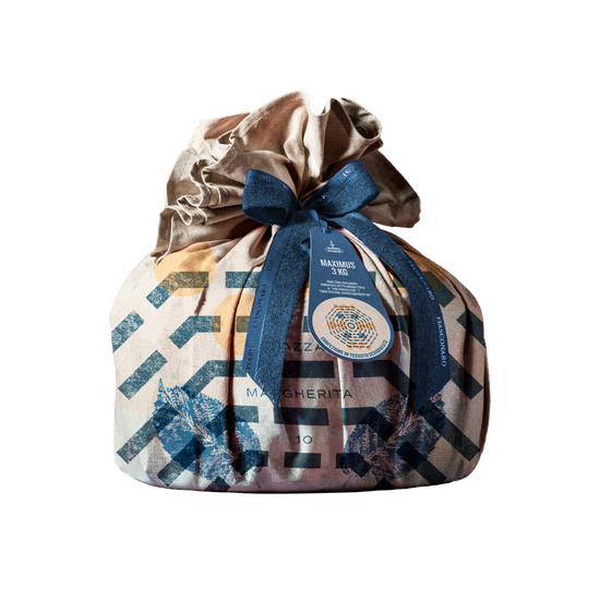 Panettone Tradizionale confezionato con tessuto | Fiasconaro