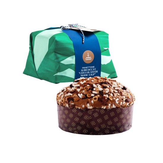 Panettone Albicocca e "Cioccolato di Modica IGP" | Fiasconaro