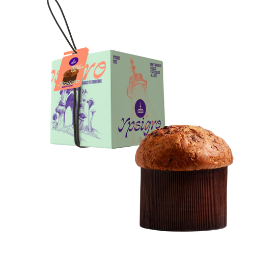 Panettone aux mûres et au chocolat au lait Ypsigro | Fiasconaro
