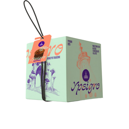Panettone aux mûres et au chocolat au lait Ypsigro | Fiasconaro