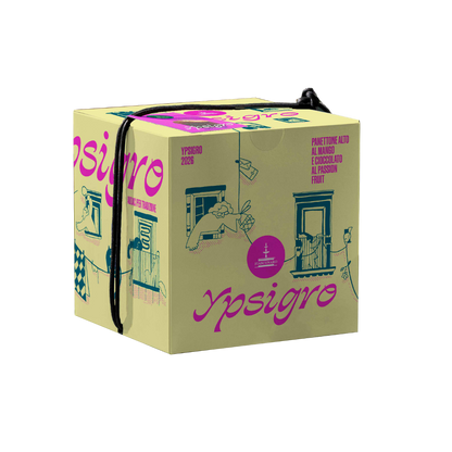 Panettone Mango, Cioccolato e passion fruit | Fiasconaro