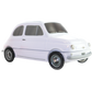 Fiat 500 aus Blech mit sizilianischen Torroncini | Dolce Vita