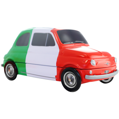 Fiat 500 aus Blech mit sizilianischen Torroncini | Dolce Vita