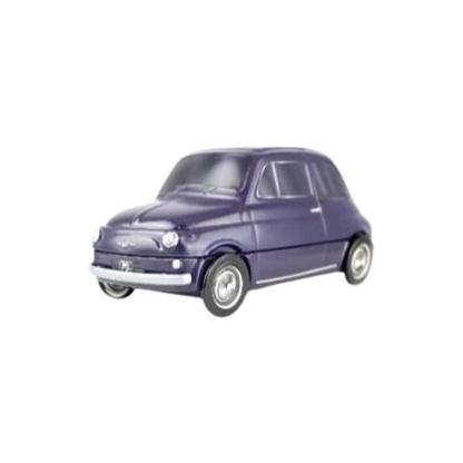 Fiat 500 en boîte de conserve avec des nougats siciliens | Dolce Vita