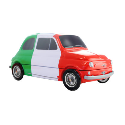 Fiat 500 tin with Sicilian nougat | Dolce Vita