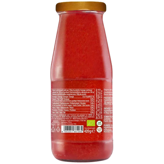 Organic cherry tomato puree