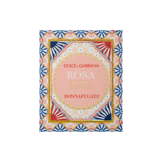 Rosa Dolce&Gabbana et Donnafugata avec coffret