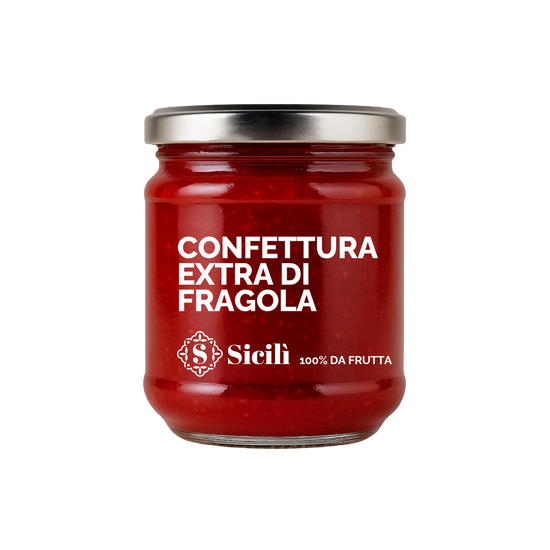 Confettura Extra di Fragola di Sicilia Vegan e Gluten Free | Sicilì