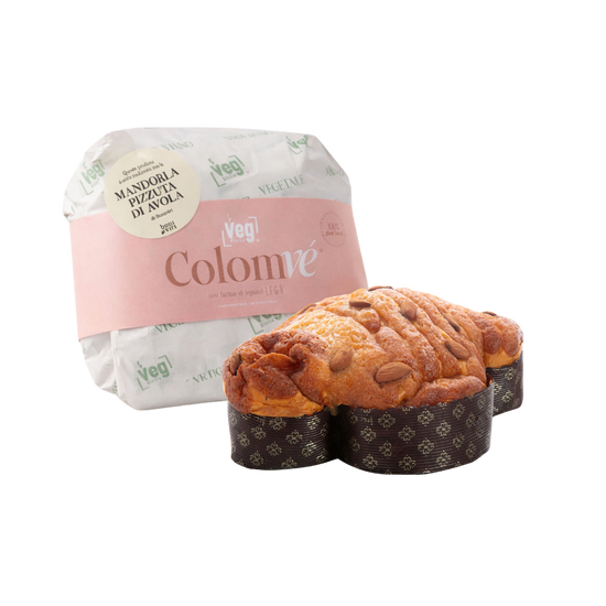 Colomba classica vegana con mandorla pizzuta d&