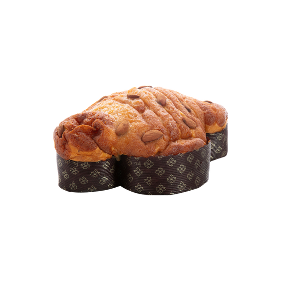 Colomba classica vegana con mandorla pizzuta d&