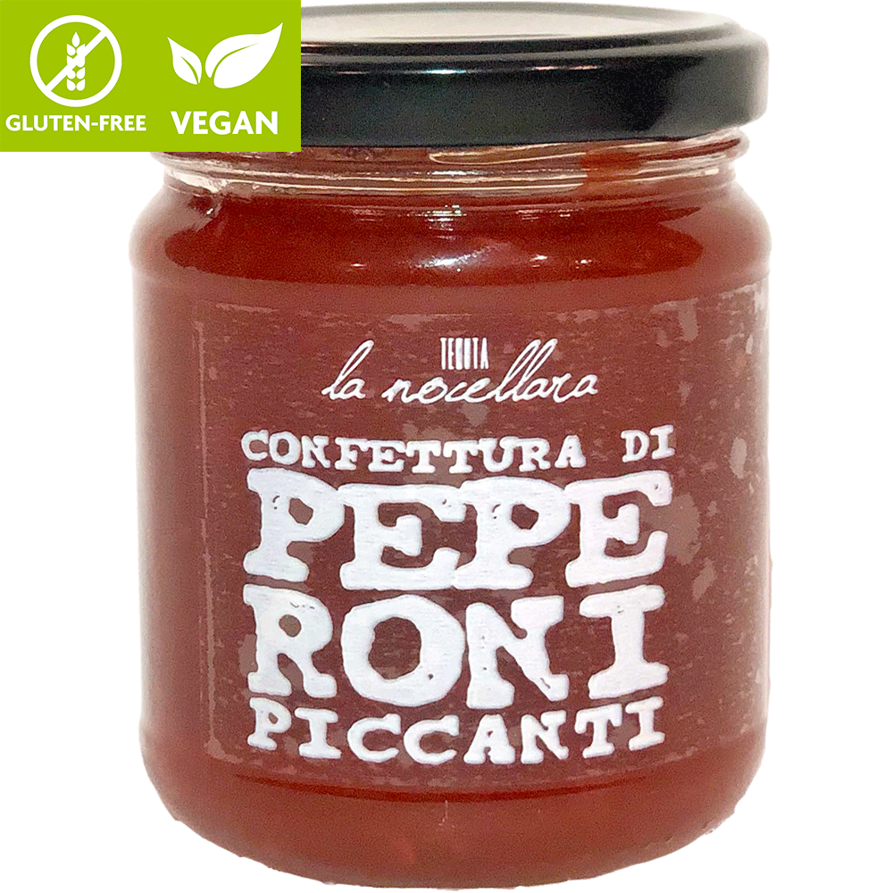 Confettura di peperoni piccanti - Dolce Vita Shop - La Nocellara - Confettura