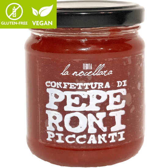 Confettura di peperoni piccanti - Dolce Vita Shop - La Nocellara - Confettura