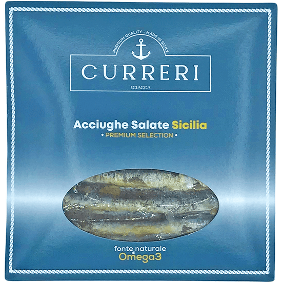 Acciughe salate di Sicilia - Dolce Vita Shop - Curreri - Pesce