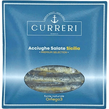 Acciughe salate di Sicilia - Dolce Vita Shop - Curreri - Pesce
