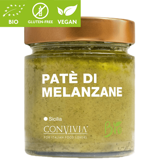 Patè di melanzane Biologico - Dolce Vita Shop - Convivia - Antipasto