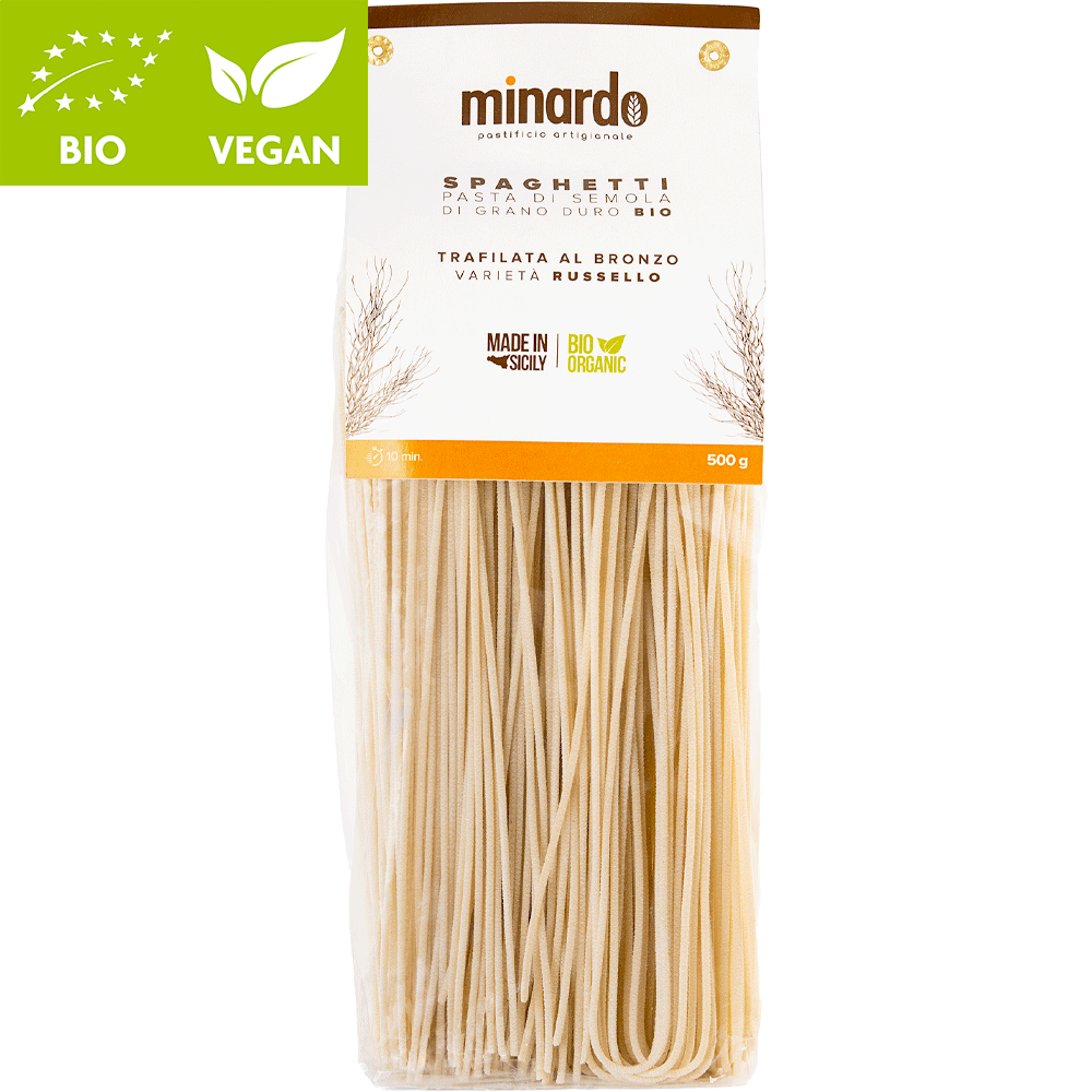 Spaghetti Russello Bio - Dolce Vita Shop - Minardo - Pasta di grano antico