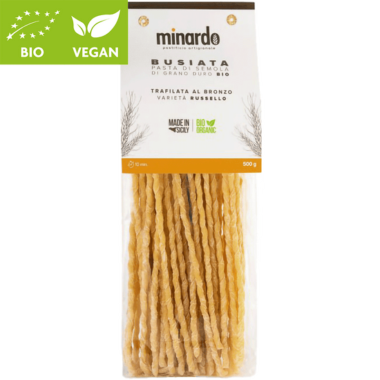 Busiata Lunga Russello Bio - Dolce Vita Shop - Minardo - Pasta di grano antico