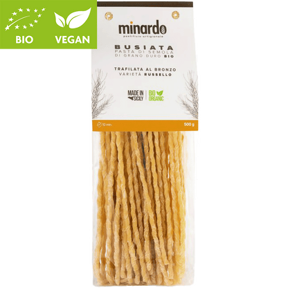 Busiata Lunga Russello Bio - Dolce Vita Shop - Minardo - Pasta di grano antico