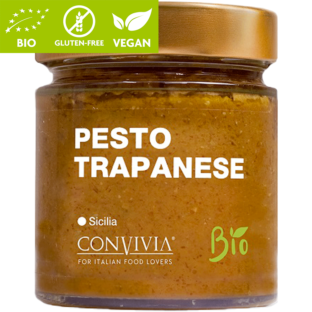 Pesto Trapanese Biologico - Dolce Vita Shop - Convivia - Pesto