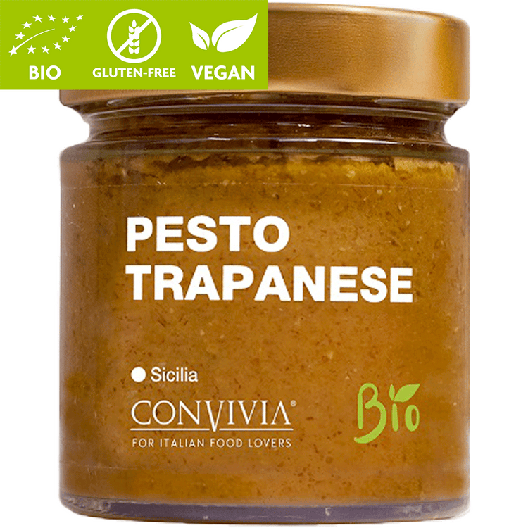 Pesto Trapanese Biologico - Dolce Vita Shop - Convivia - Pesto