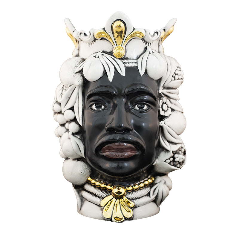 Testa di Moro Afro - Dolce Vita Shop - Teste di Moro - Decorazioni e ornamenti