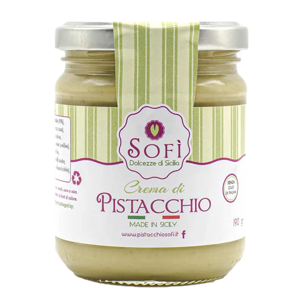 Crema con 45% di Pistacchio - Dolce Vita Shop - Sofì - Crema spalmabile